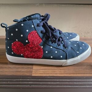 GAP Glitter Mickey Polka Dot High Tops
